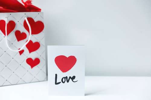Valentine Love Card Photo
