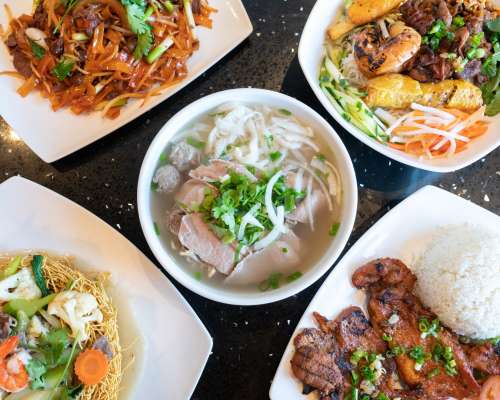 Vietnamese Food And Pho Photo