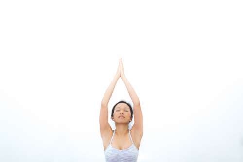 Yoga Anjali Mudra Photo