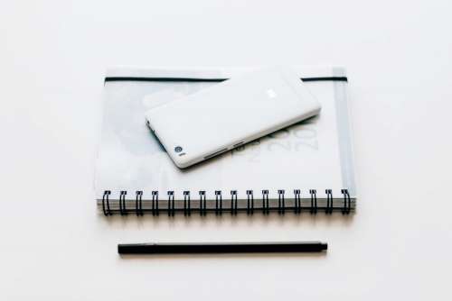 A planner and a phone
