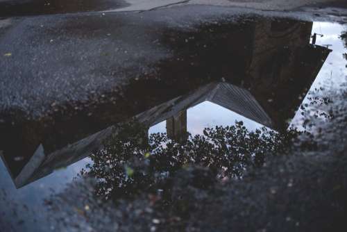 Reflection in the puddle 2