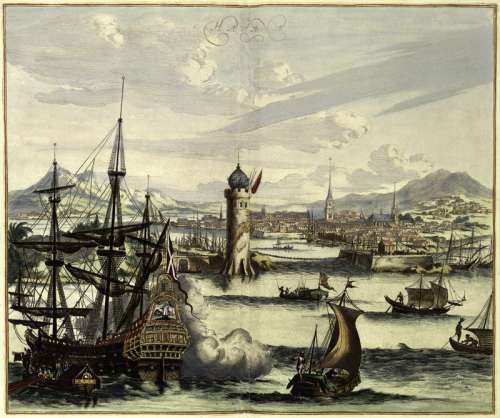 17th century depiction of Havana, Cuba free photo