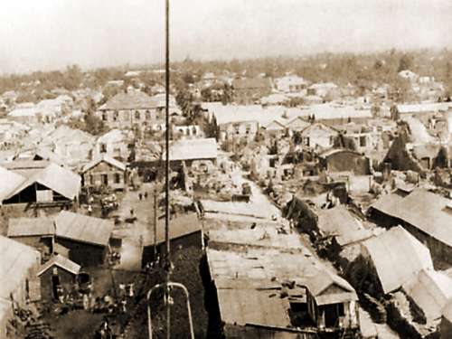 Kingston, Jamaica after 1907 Earthquake free photo