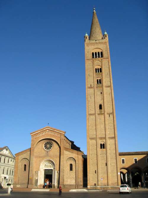 Abbey of San Mercuriale in Forli, Italy free photo