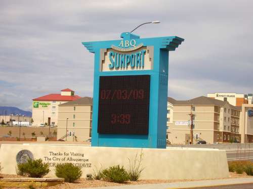Albuquerque International Sunport in New Mexico free photo