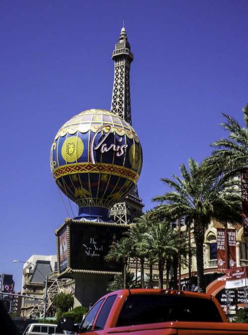 Another view of the Paris Hotel in Las Vegas, Nevada free photo