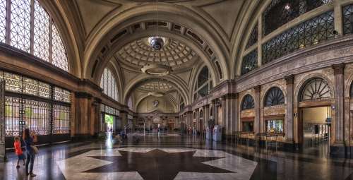 Barcelona Train Station in Spain free photo