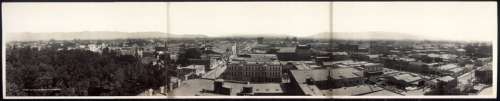 Black and white vintage photo of San Jose, California free photo