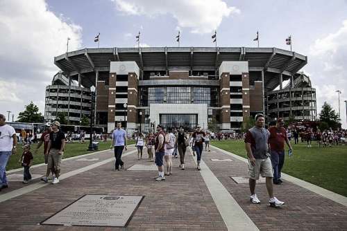 Bryant-Denny Stadium at the University of Alabama  free photo