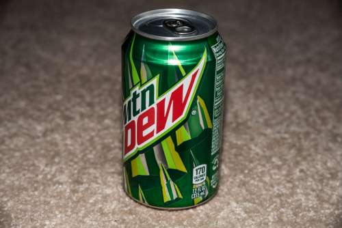Can of Mountain Dew free photo