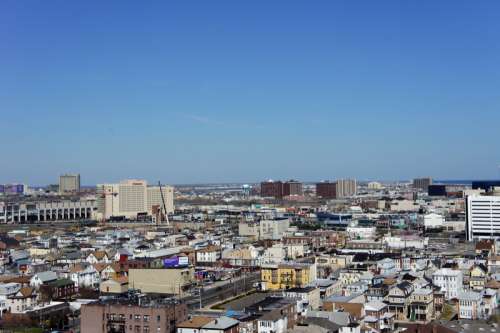 Casinos and cityscape in Atlantic City, New Jersey free photo