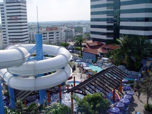 Central BangNa, rooftop water park in Bangkok, Thailand free photo