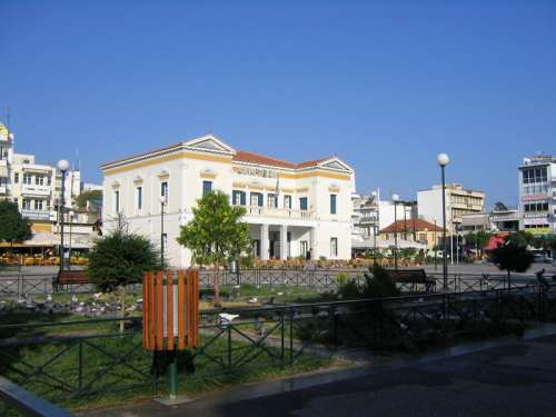 City Center of Sparta, Greece free photo