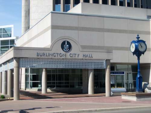 City Hall, on Brant Street in Burlington Ontario, Canada free photo