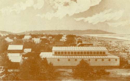 Crystal Baths, Long Beach, Washington, about 1905 free photo