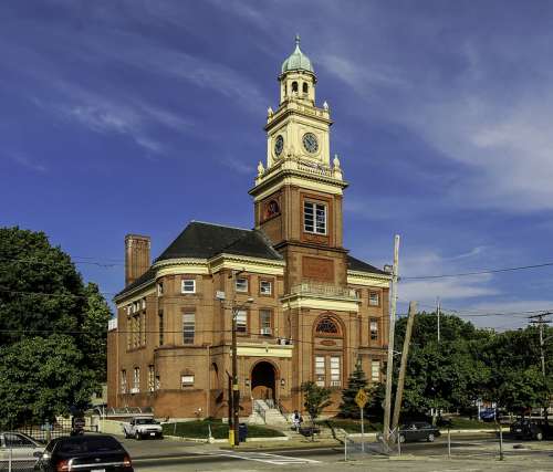 Cumberland Town Hall in Rhode Island free photo