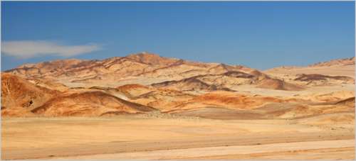 Desert and Mountains landscape in Chile free photo