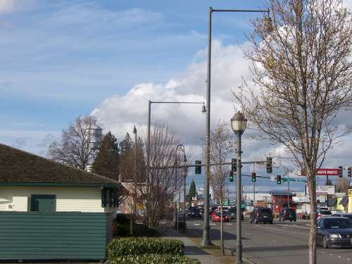 Downtown Marysville in Washington free photo