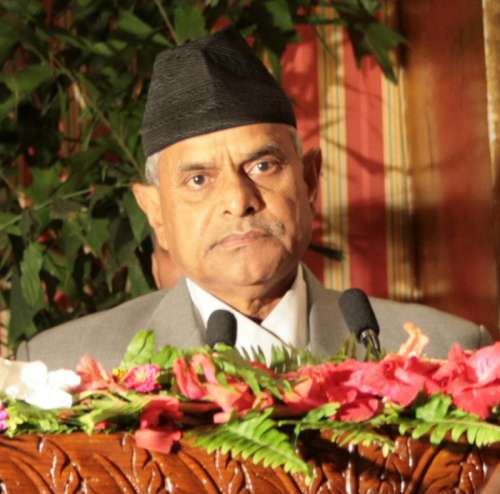Dr. Ram Baran Yadav, First president of Nepal free photo
