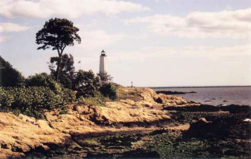 Five Mile Point Lighthouse in New Haven, Connecticut free photo