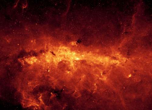 Galactic Center of the Milky Way free photo