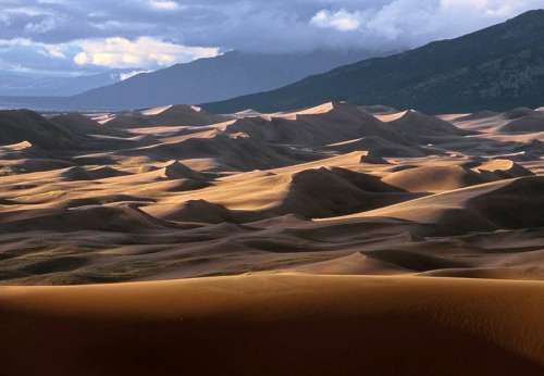 Great Sand Dunes National Park and Preserve in Colorado free photo