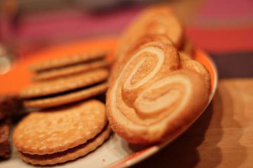 Heart Shaped Cookies free photo