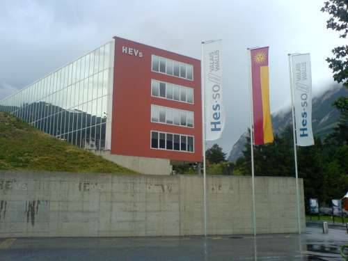 HEVs School in Sierre, Switzerland free photo