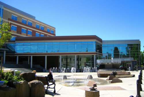 Hillsboro's Civic Center and City Hall in Oregon free photo