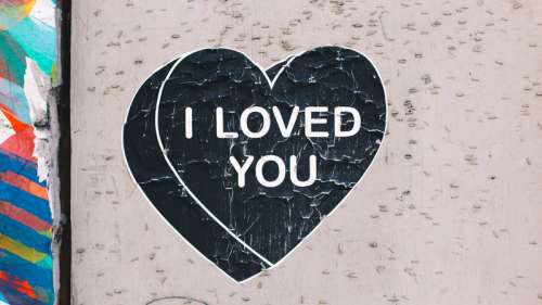 I Love you Message in a Heart free photo