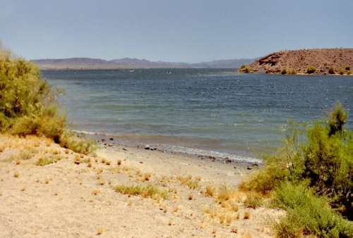 Lake Mead Landscape in Nevada free photo