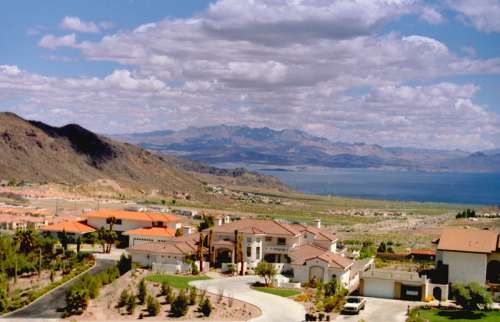 Landscape around Lake Mead, Nevada free photo