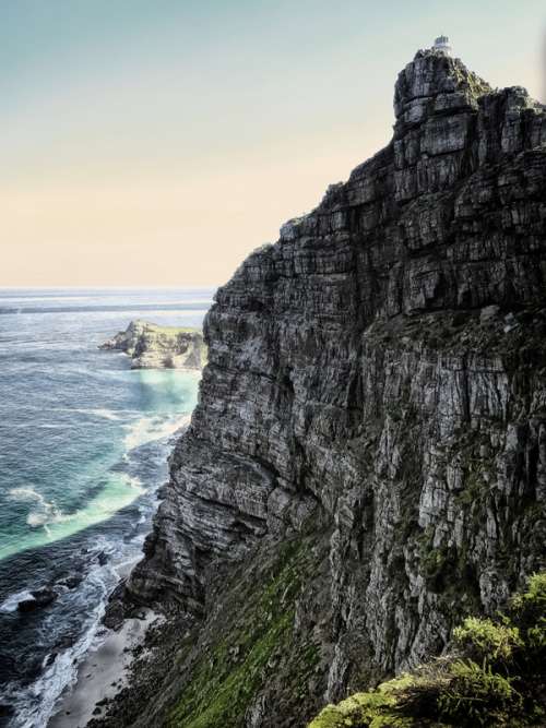 Landscape at Cape Point at the Cape of Good Hope in South Africa free photo