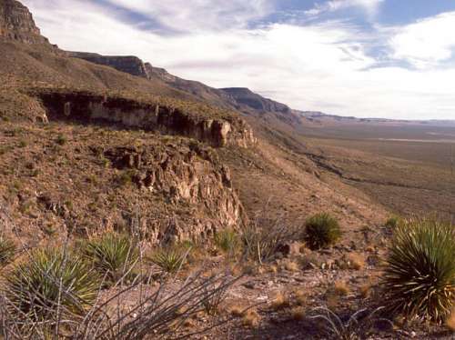 Landscape of the Sacramento Mountains in New Mexico free photo