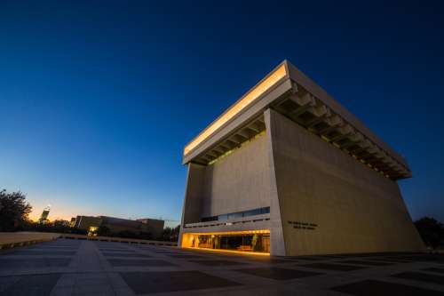 LBJ Presidential Library in Austin, Texas free photo