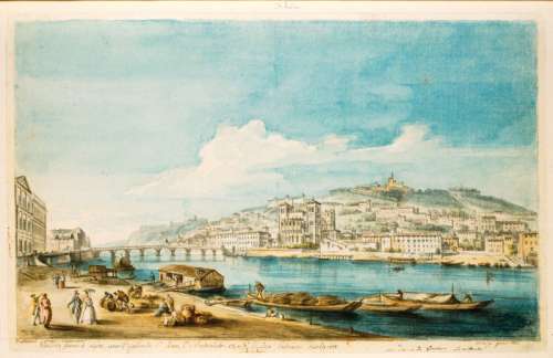 Lyon in the 18th Century free photo