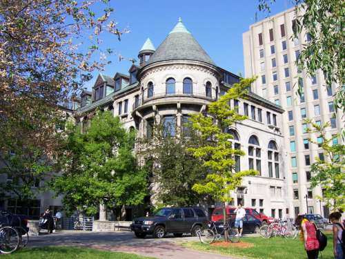 Macdonald-Stewart Library at McGill University in Montreal, Quebec, Canada free photo