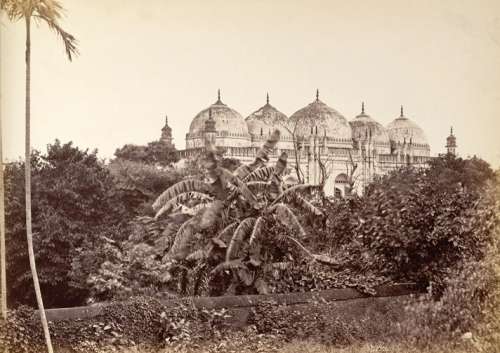 Mahomed Mosque at Dhaka in 1885 in Bangladesh free photo