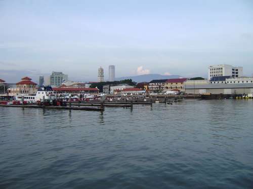 Marina in Penang, Malaysia free photo