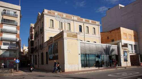 Maritime Museum building, Lloret de Mar in Spain free photo