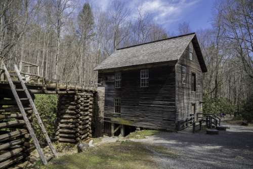 Mingus Mill at Great Smoky Mountains National Park, North Carolina free photo