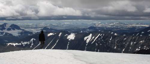 Mountains of Kungsleden free photo