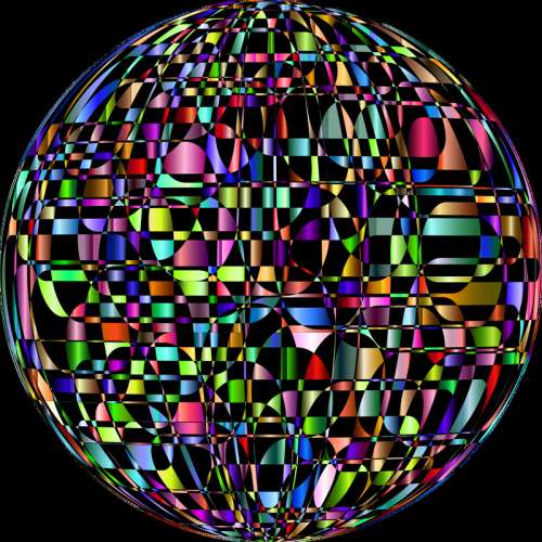 Multi-Colored Disco Ball free photo