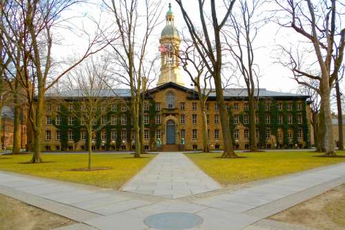 Nassau hall in Princeton, New Jersey free photo