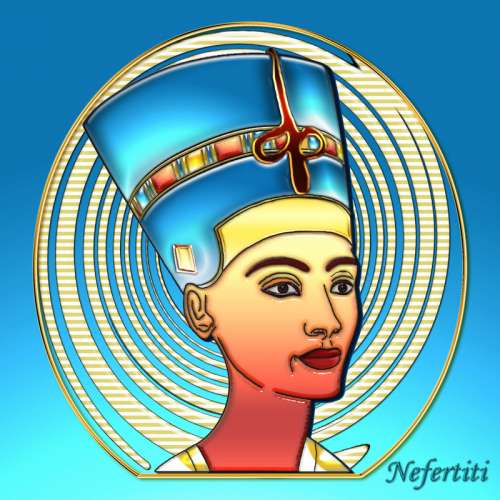 Nefertiti queen of Egypt free photo