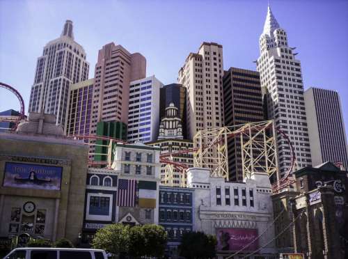 New York Hotel and Casino in Las Vegas, Nevada free photo