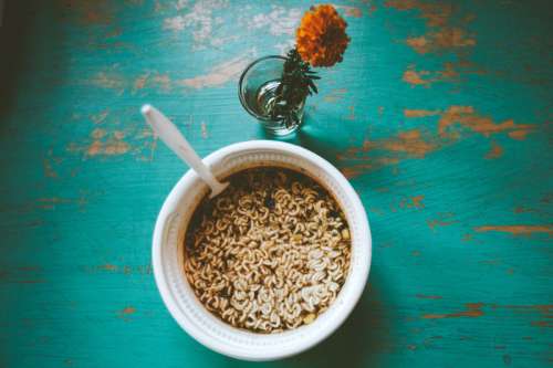 Noodles in a Cup free photo