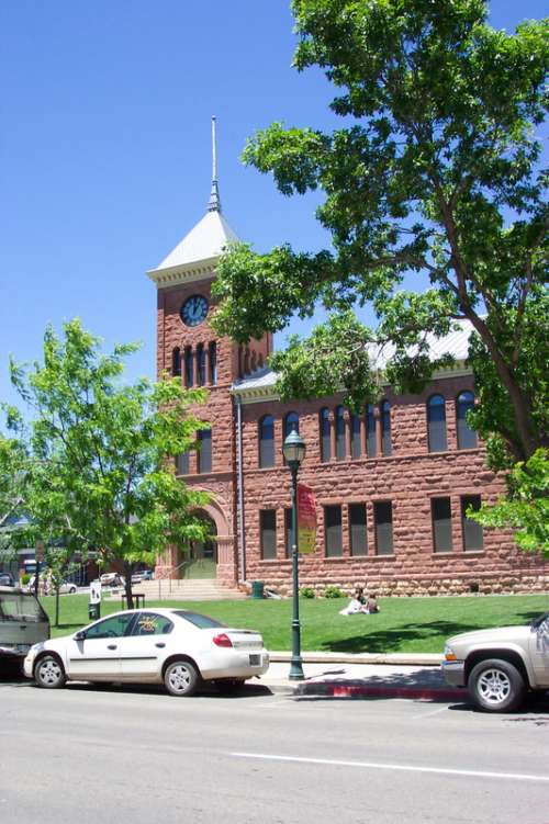 Old Coconino County Courthouse in Flagstaff, Arizona free photo