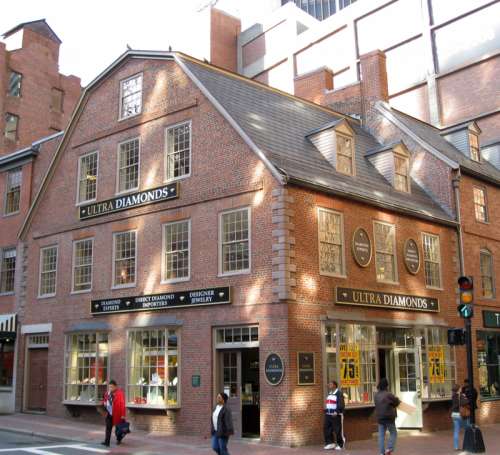 Old Corner Bookstore in Boston Massachusetts free photo