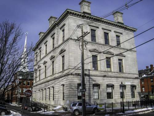 Old Custom House & Post Office in Portsmouth, New Hampshire free photo
